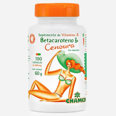 Betacaroteno a base de cenoura. Vitamina A, benefícios para pele e bronzeamento