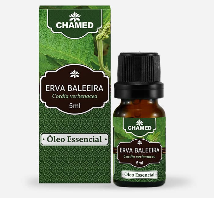 Óleo Essencial De Erva Baleeira 5ml Chamel Produtos Naturais 